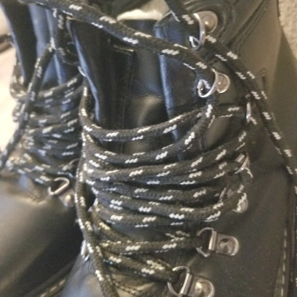 Black ALPINETEK padded Hi-cut casual rugged boots Size 8 - Picture 7 of 10